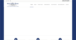 Desktop Screenshot of matthewryan.com